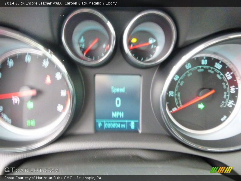 Carbon Black Metallic / Ebony 2014 Buick Encore Leather AWD