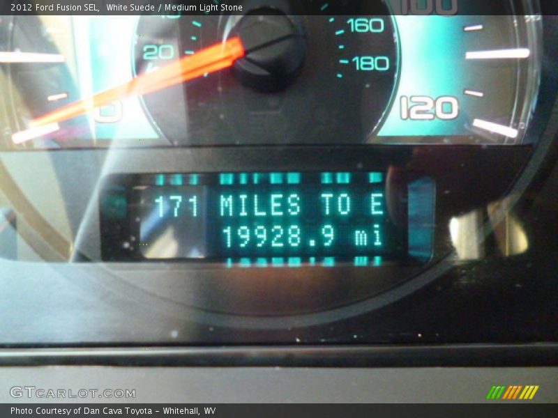 White Suede / Medium Light Stone 2012 Ford Fusion SEL
