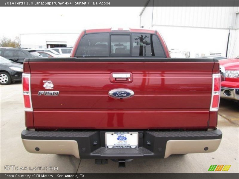 Sunset / Pale Adobe 2014 Ford F150 Lariat SuperCrew 4x4