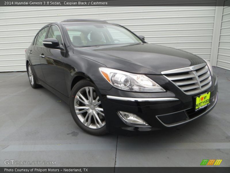 Caspian Black / Cashmere 2014 Hyundai Genesis 3.8 Sedan