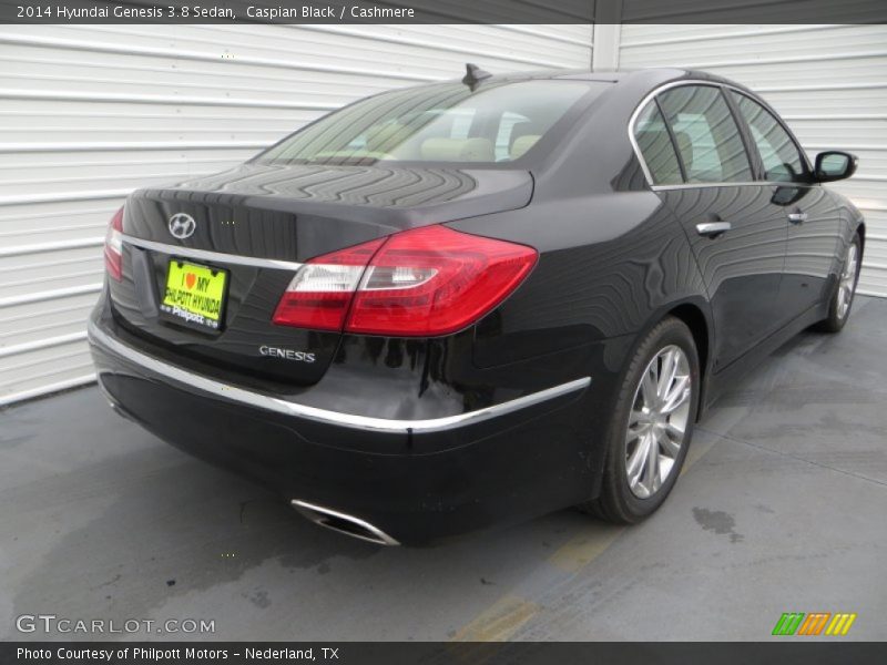 Caspian Black / Cashmere 2014 Hyundai Genesis 3.8 Sedan