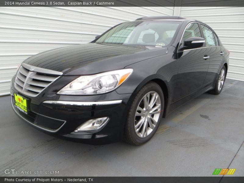 Caspian Black / Cashmere 2014 Hyundai Genesis 3.8 Sedan