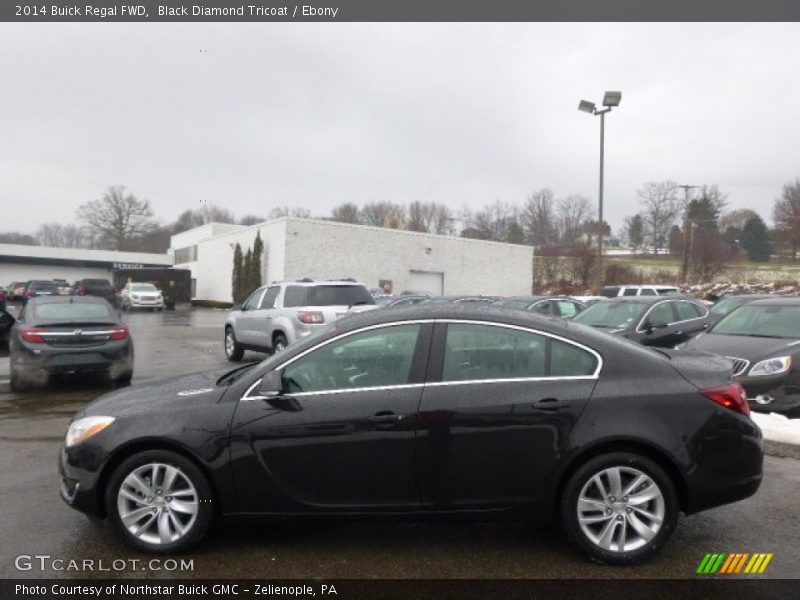 Black Diamond Tricoat / Ebony 2014 Buick Regal FWD