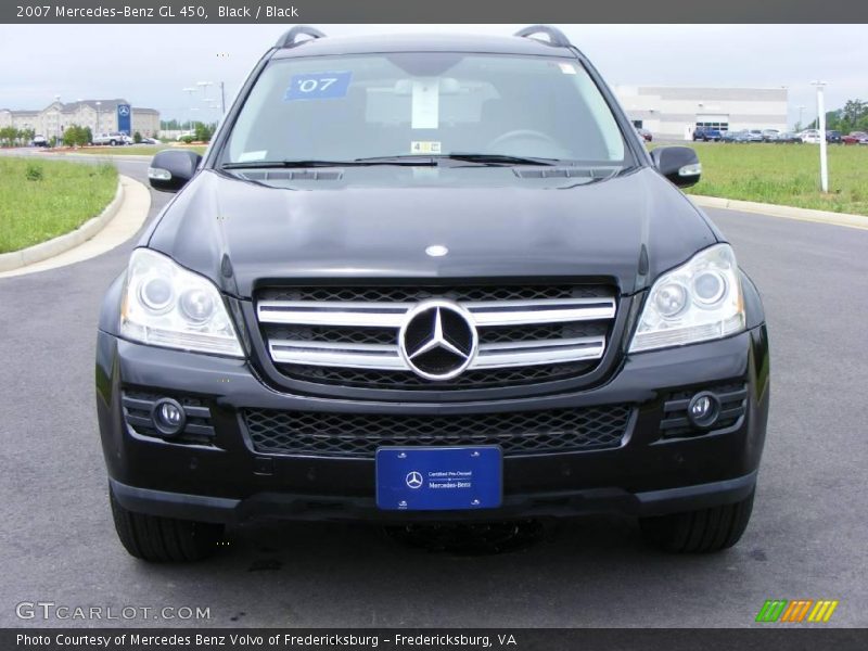 Black / Black 2007 Mercedes-Benz GL 450