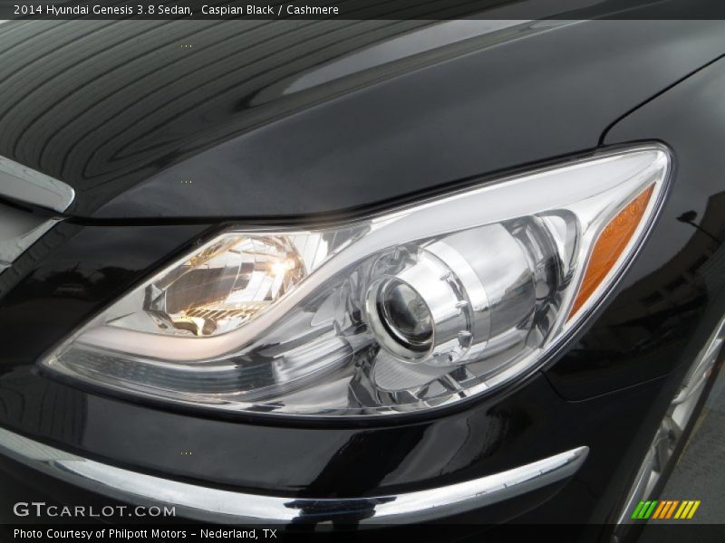 Caspian Black / Cashmere 2014 Hyundai Genesis 3.8 Sedan