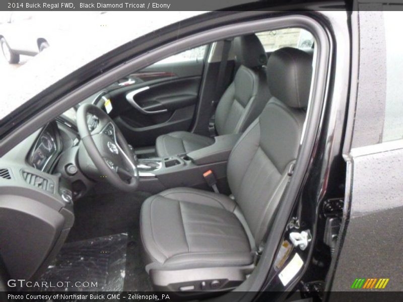 Front Seat of 2014 Regal FWD