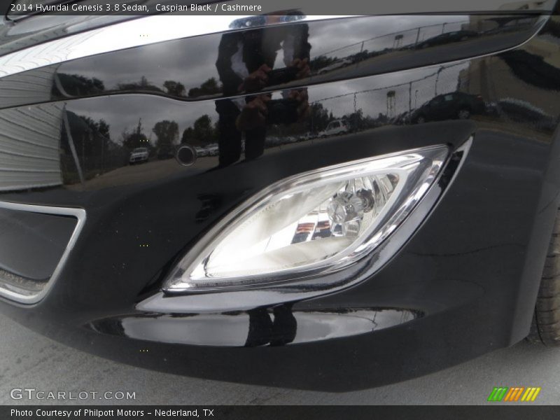 Caspian Black / Cashmere 2014 Hyundai Genesis 3.8 Sedan