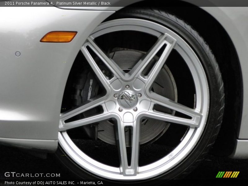 Custom Wheels of 2011 Panamera 4