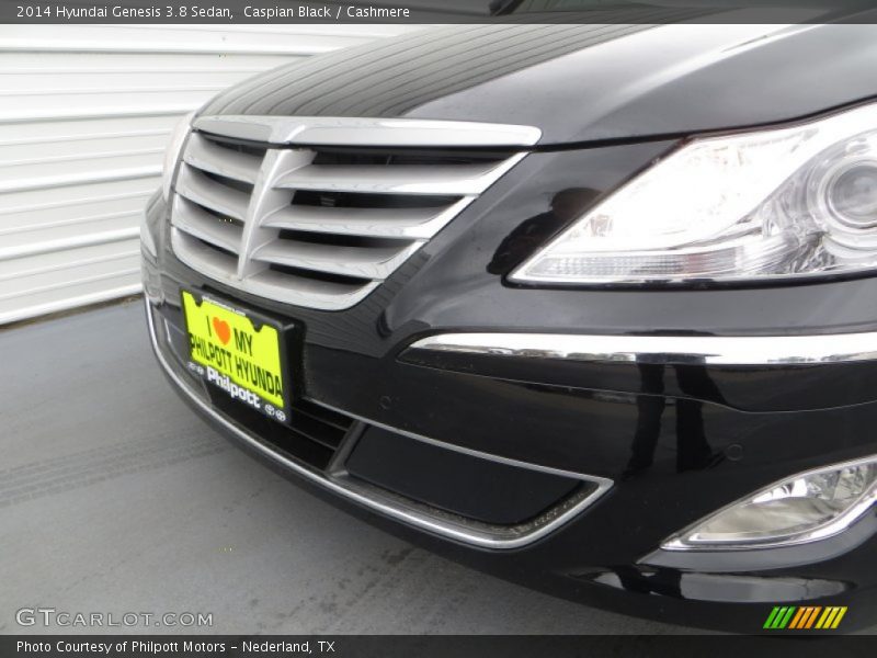 Caspian Black / Cashmere 2014 Hyundai Genesis 3.8 Sedan