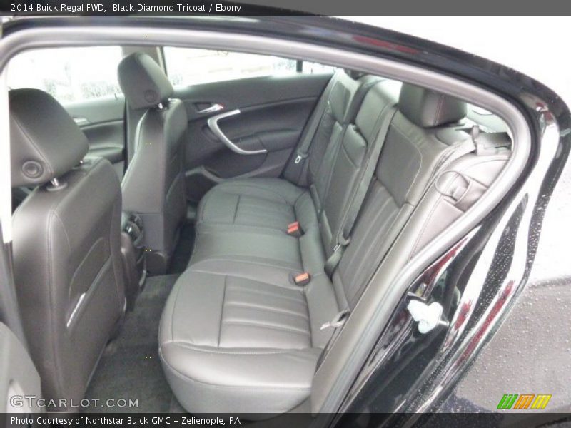 Rear Seat of 2014 Regal FWD