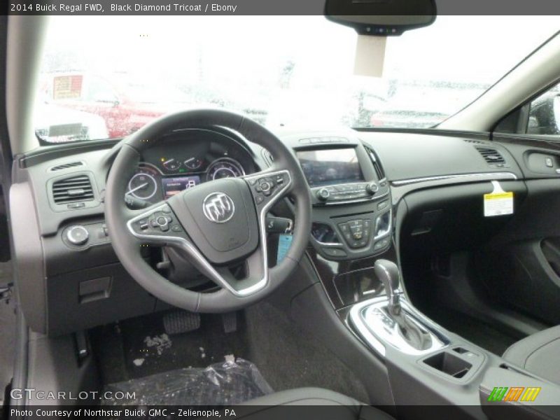 Black Diamond Tricoat / Ebony 2014 Buick Regal FWD