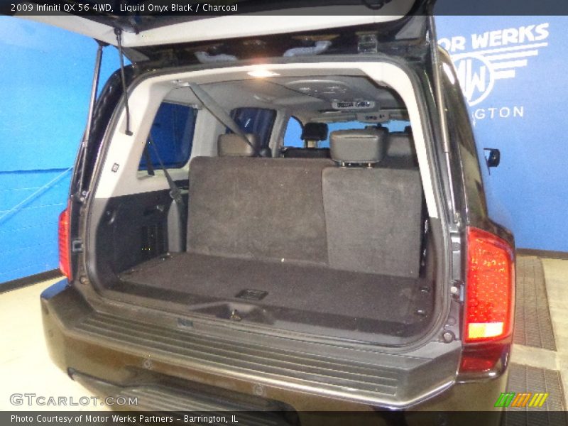 Liquid Onyx Black / Charcoal 2009 Infiniti QX 56 4WD