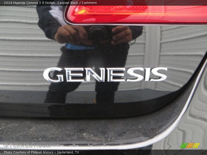 Caspian Black / Cashmere 2014 Hyundai Genesis 3.8 Sedan