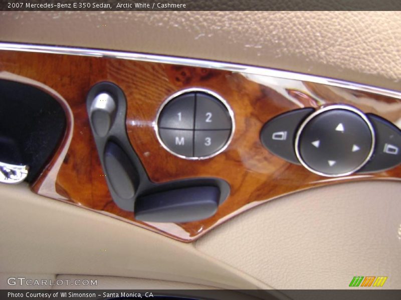Arctic White / Cashmere 2007 Mercedes-Benz E 350 Sedan