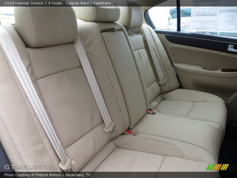 Caspian Black / Cashmere 2014 Hyundai Genesis 3.8 Sedan