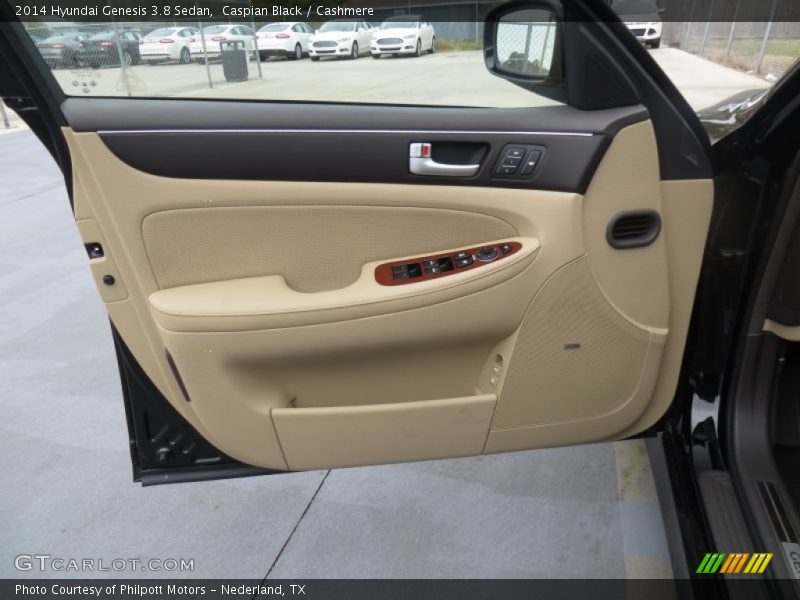 Caspian Black / Cashmere 2014 Hyundai Genesis 3.8 Sedan
