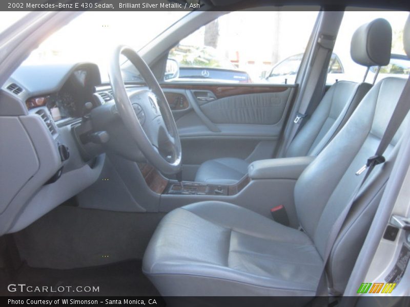 Brilliant Silver Metallic / Ash 2002 Mercedes-Benz E 430 Sedan