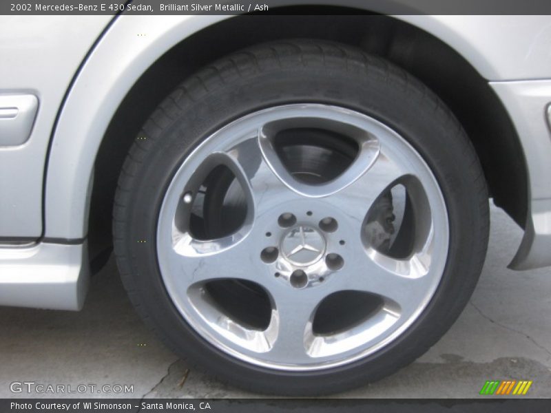 Brilliant Silver Metallic / Ash 2002 Mercedes-Benz E 430 Sedan