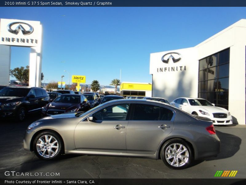 Smokey Quartz / Graphite 2010 Infiniti G 37 S Sport Sedan
