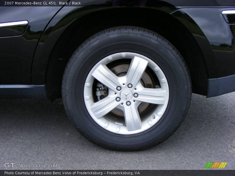 Black / Black 2007 Mercedes-Benz GL 450