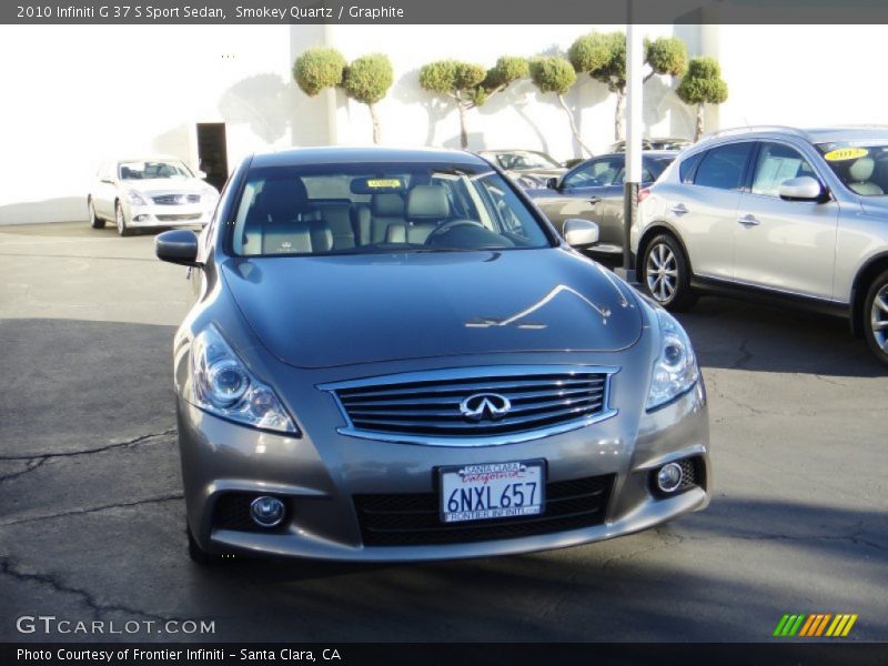 Smokey Quartz / Graphite 2010 Infiniti G 37 S Sport Sedan