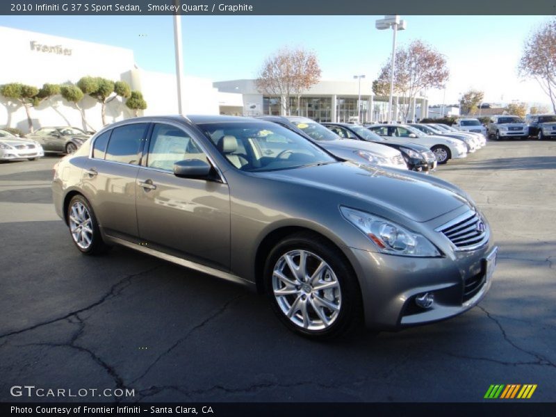 Smokey Quartz / Graphite 2010 Infiniti G 37 S Sport Sedan