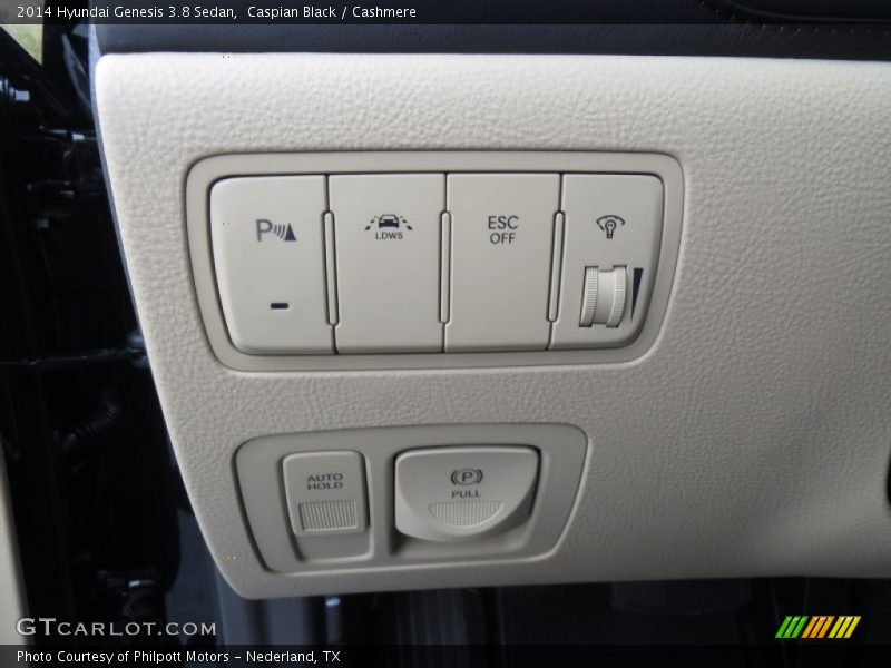 Caspian Black / Cashmere 2014 Hyundai Genesis 3.8 Sedan