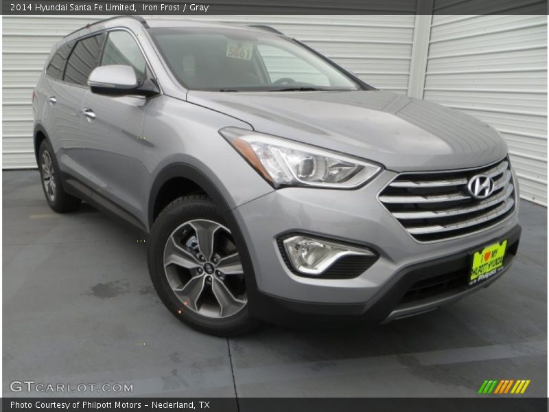 Iron Frost / Gray 2014 Hyundai Santa Fe Limited