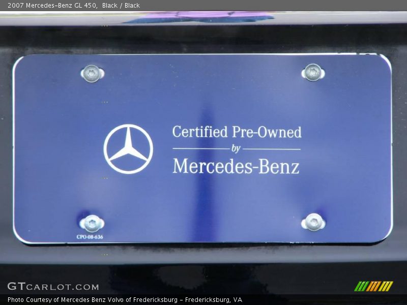 Black / Black 2007 Mercedes-Benz GL 450