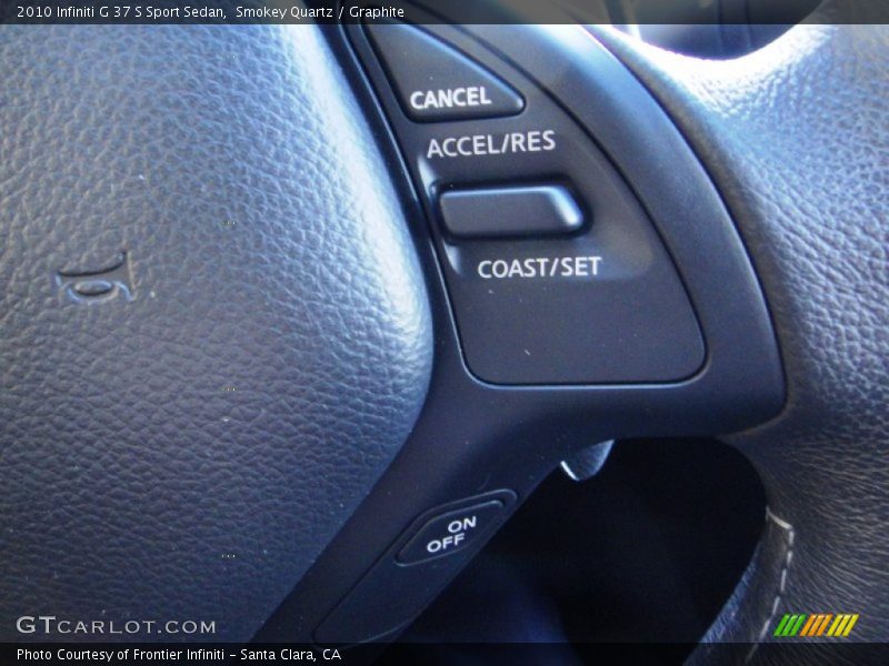 Smokey Quartz / Graphite 2010 Infiniti G 37 S Sport Sedan