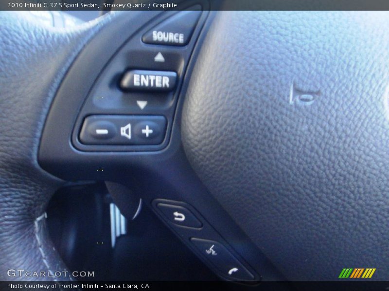 Smokey Quartz / Graphite 2010 Infiniti G 37 S Sport Sedan