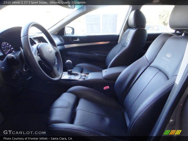 Smokey Quartz / Graphite 2010 Infiniti G 37 S Sport Sedan