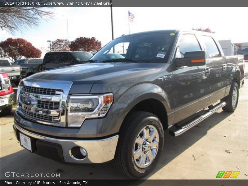 Sterling Grey / Steel Grey 2014 Ford F150 XLT SuperCrew