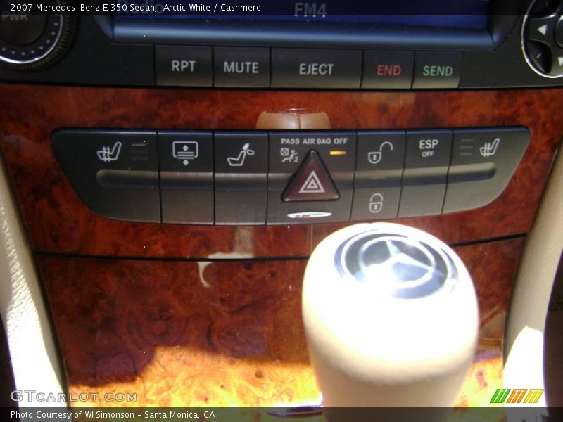 Arctic White / Cashmere 2007 Mercedes-Benz E 350 Sedan