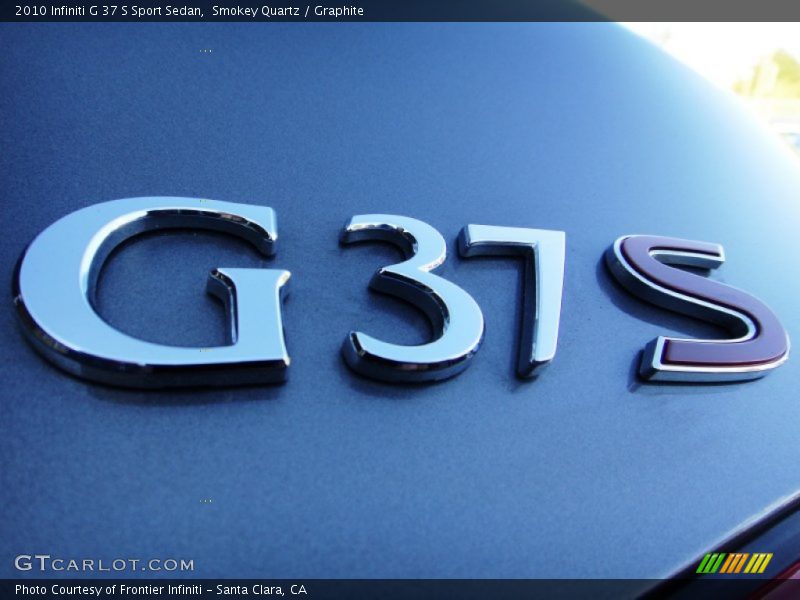Smokey Quartz / Graphite 2010 Infiniti G 37 S Sport Sedan