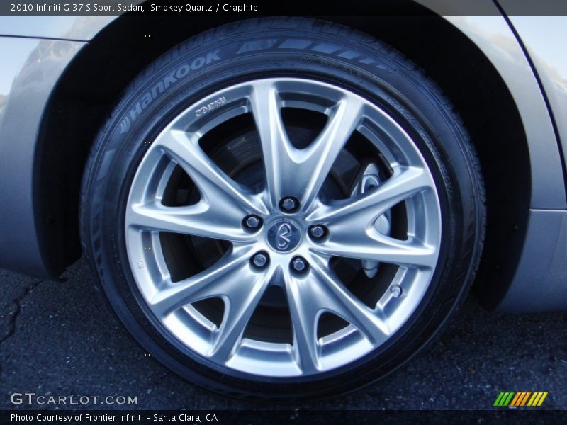 Smokey Quartz / Graphite 2010 Infiniti G 37 S Sport Sedan