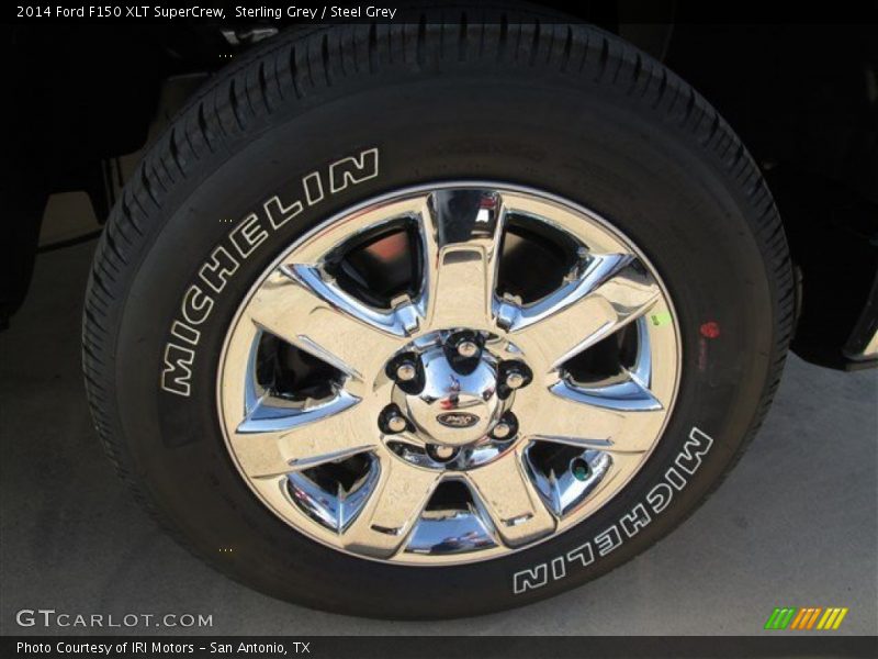 Sterling Grey / Steel Grey 2014 Ford F150 XLT SuperCrew