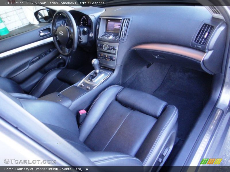 Smokey Quartz / Graphite 2010 Infiniti G 37 S Sport Sedan