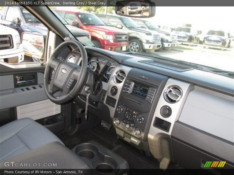 Sterling Grey / Steel Grey 2014 Ford F150 XLT SuperCrew
