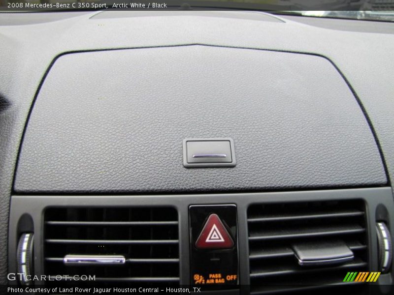 Arctic White / Black 2008 Mercedes-Benz C 350 Sport