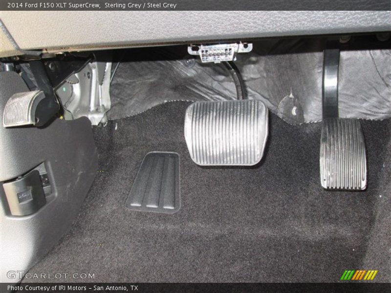 Sterling Grey / Steel Grey 2014 Ford F150 XLT SuperCrew