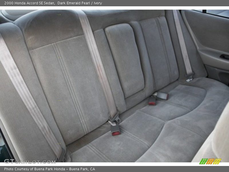 Dark Emerald Pearl / Ivory 2000 Honda Accord SE Sedan