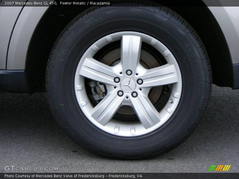 Pewter Metallic / Macadamia 2007 Mercedes-Benz GL 450