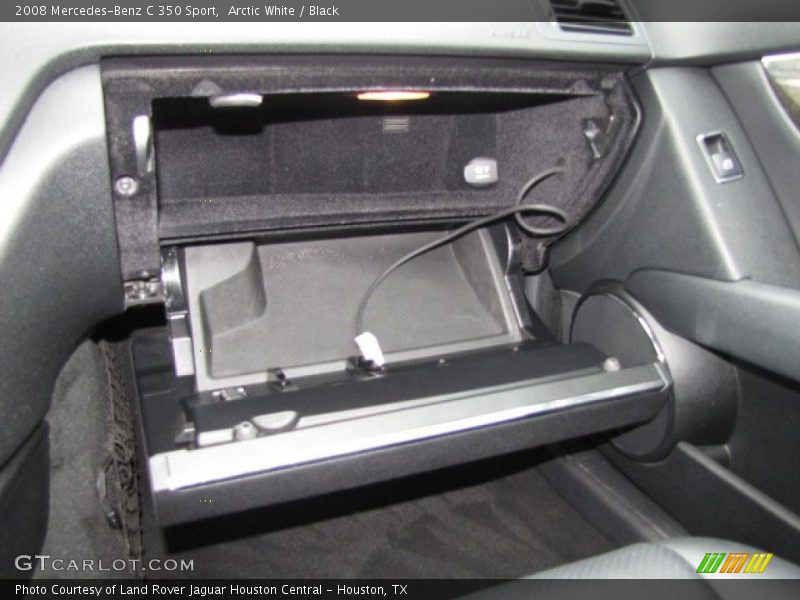 Arctic White / Black 2008 Mercedes-Benz C 350 Sport