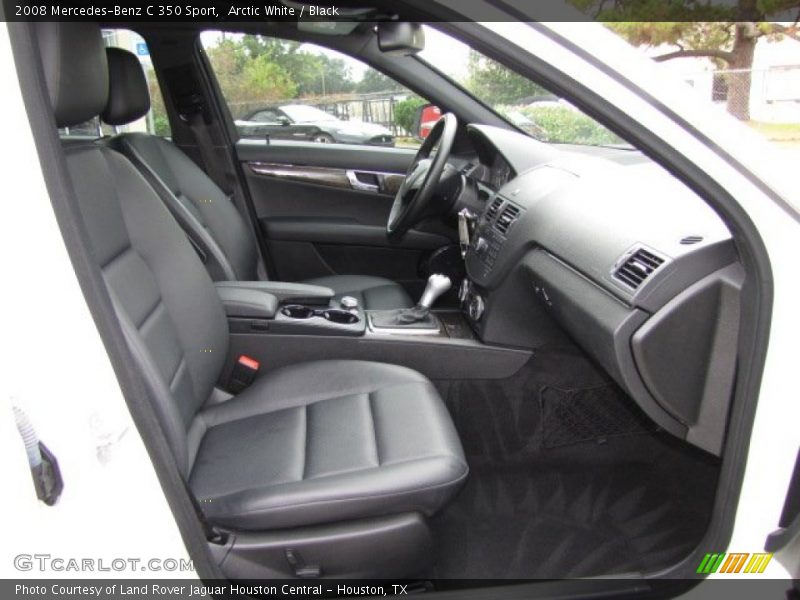 Arctic White / Black 2008 Mercedes-Benz C 350 Sport