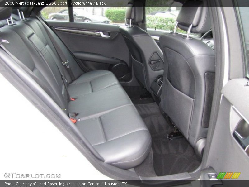 Arctic White / Black 2008 Mercedes-Benz C 350 Sport