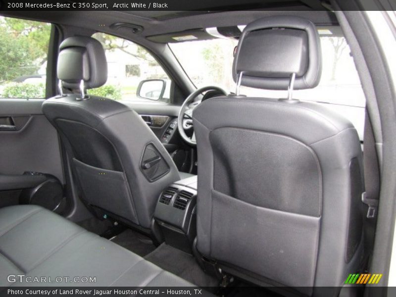 Arctic White / Black 2008 Mercedes-Benz C 350 Sport