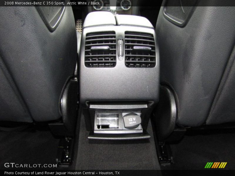 Arctic White / Black 2008 Mercedes-Benz C 350 Sport