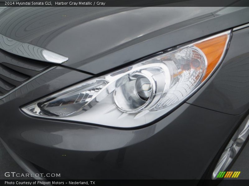Harbor Gray Metallic / Gray 2014 Hyundai Sonata GLS