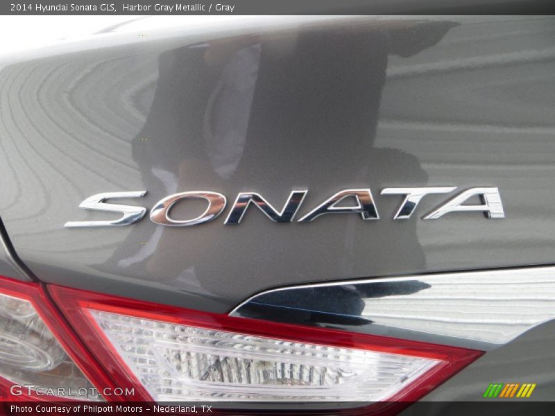 Harbor Gray Metallic / Gray 2014 Hyundai Sonata GLS